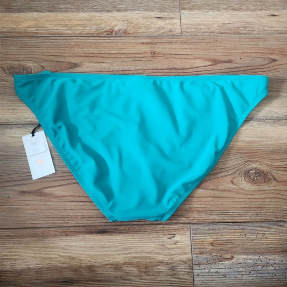 Shade & Shore Bikini Bottom Womens XL Teal NEW - Picture 5 of 5